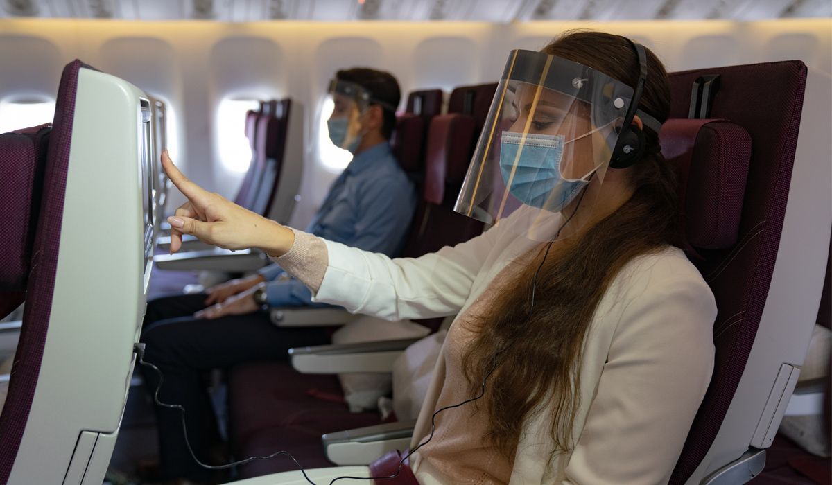 Face shields not mandatory onboard, Qatar Airways confirms